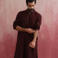 trueBrowns Men's Cola Mandarin Collar Kurta | Swadesiicart