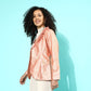 Ahalyaa Women Printed Blazer | Swadesiicart