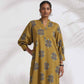 trueBrowns Green Cotton Print Straight Kurta Set | Swadesiicart