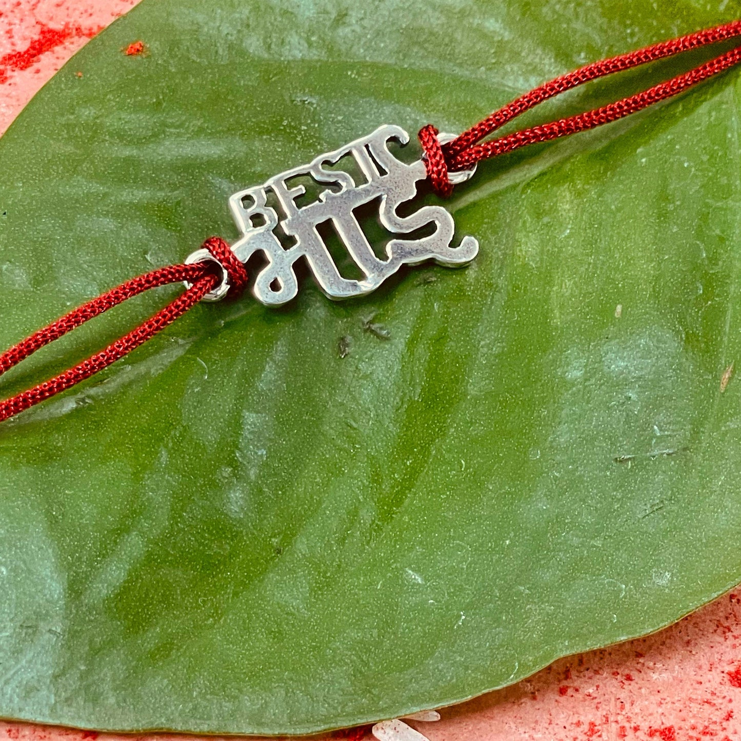 trueBrowns 925 Sterling Silver Best Bhai Thread Rakhi | Swadesiicart