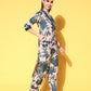 Ahalyaa Women Floral Printed Kurta with Trousers | Swadesiicart