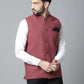 Even Apparels Men's Brown Pure Wool Nehru Jacket | Swadesiicart