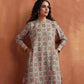 trueBrowns Off White Geometric Print Sharara Set | Swadesiicart