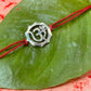 trueBrowns 925 Sterling Silver Embossed Om Thread Rakhi | Swadesiicart