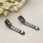 trueBrowns Silver Tone Flamingo Dangle Earrings | Swadesiicart