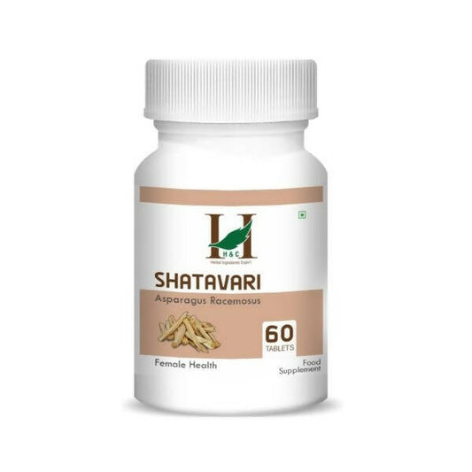 H&C Herbal Shatavari Tablets - Just Jaivik