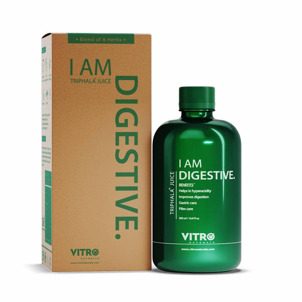 Vitro Naturals I Am Digestive Triphala+ Juice | Swadesiicart