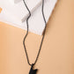 NVR Men Black Plated Flash Pendent With Chain | Swadesiicart
