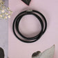 NVR Men Black Wraparound Bracelet - Swadesiicart