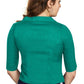 Aastha Fashion Women's Women's Sea Green Art Silk Button Readymade Blouse