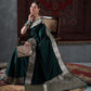 Mitera Green & Gold-Toned Ethnic Motifs Woven Design Zari Satin Banarasi Saree | Swadesiicart