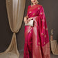 Anouk Woven Design Zari Silk Blend Banarasi Saree | Swadesiicart