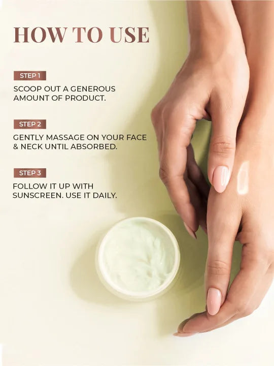 Anti-Acne Glow Boosting Gel Creme with Tulsi and Manjishtha / Fagel