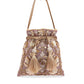 Masq Gold-Toned Embellished Potli Clutch