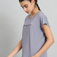 MKH Typography Printed Extended Sleeves Relaxed Fit Dri-FIT T-shirt - Swadesiicart