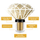 Miss Claire Diamond Shine Powder - Gold | Swadesiicart