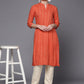 Biba Women Assorted Geometric Printed Kurta - Swadesiicart