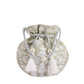 Masq Green & White Embellished Embroidered Potli Clutch - Swadesiicart