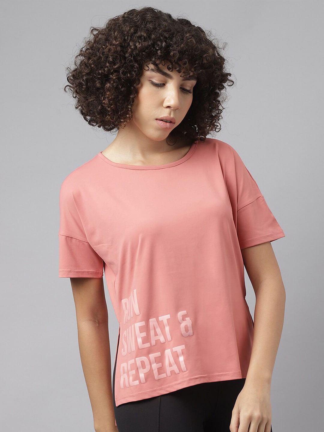 MKH Typography Printed Dri-FIT Sports T-shirt - Swadesiicart