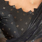 Tikhi Imli Woven Design Satin Ready to Wear Saree | Swadesiicart