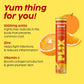 PLIX The Plant Fix Vitamin C Immunity Boost Effervescent Tablets - Orange - Swadesiicart