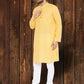 Even Apparels Pure Cotton Yellow Kurta - Yellow | Swadesiicart