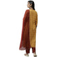 Anubhutee Women's Rayon Ethnic Motifs Printed Regular Gotta Patti Kurta Set | Swadesiicart