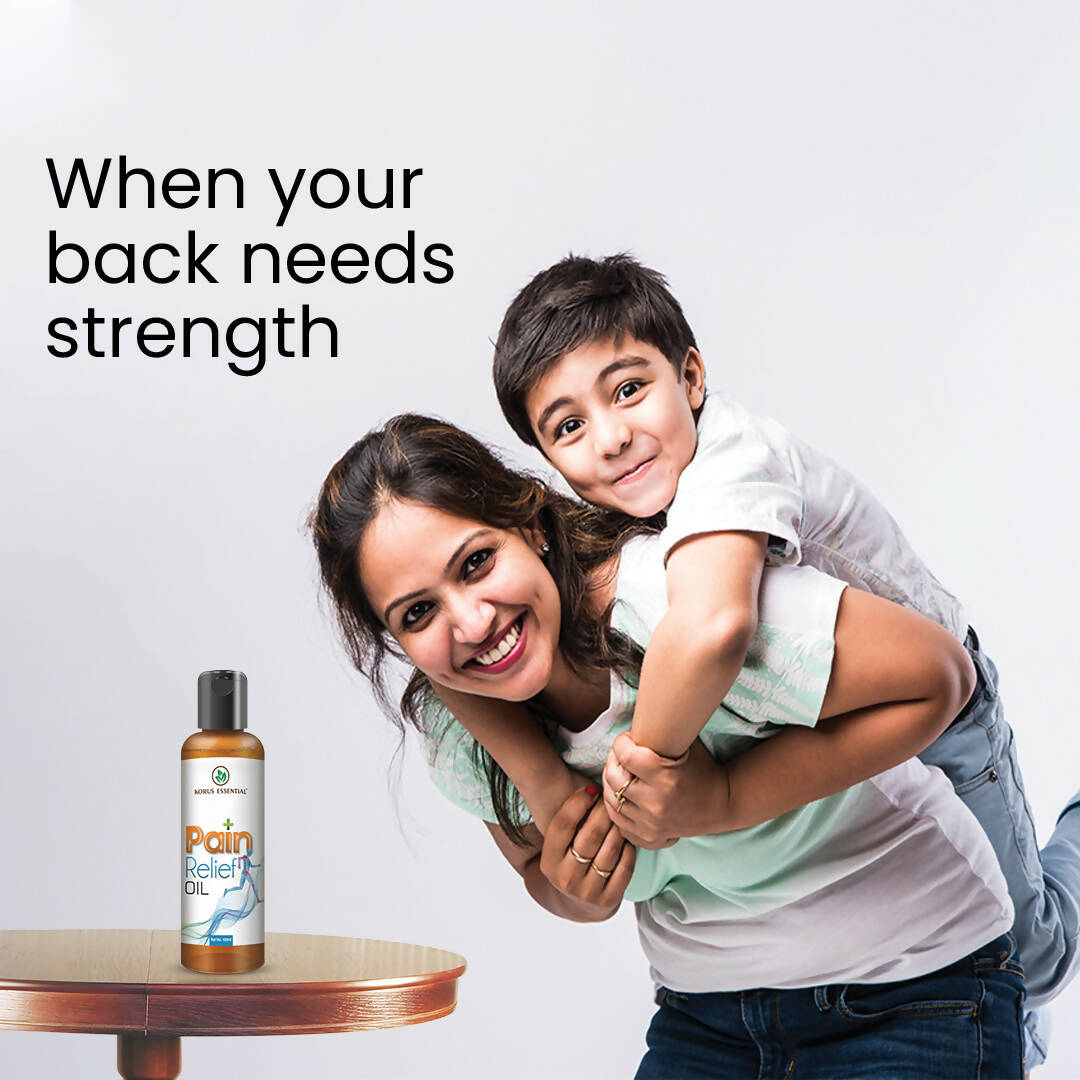 Korus Essential Pain Relief Oil - Swadesiicart