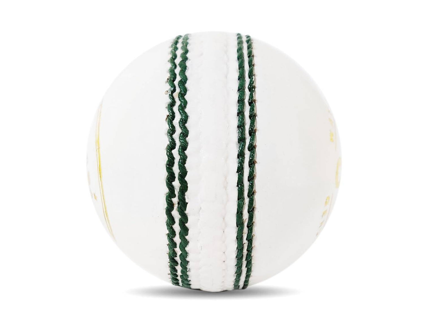 Prokick Club Four Piece Leather Cricket Ball - White - Swadesiicart