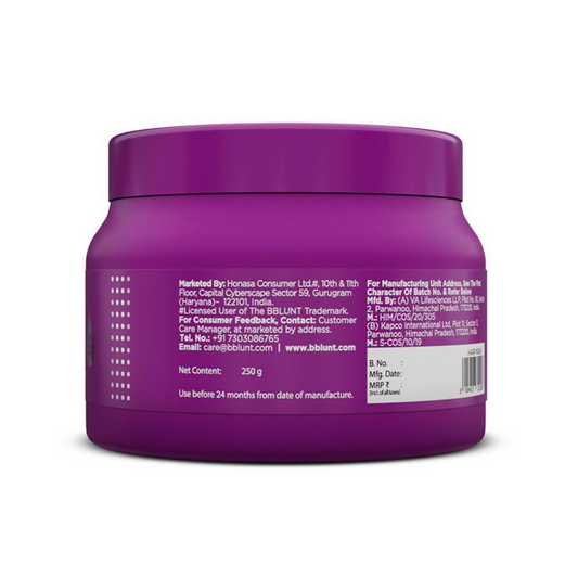 BBlunt Hair Fall Control Hair Mask With Pea Protein & Caffeine - Limited Time Offer - Swadesiicart