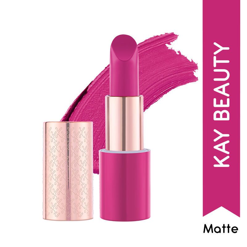 Kay Beauty By Katrina Kaif Matte Drama Long Stay Lipstick - Premier | Swadesiicart