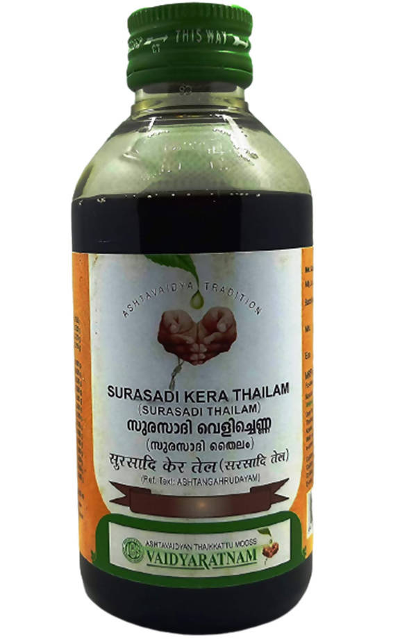 Vaidyaratnam Surasadi Kera Thailam (Surasadi Thailam) | Swadesiicart