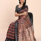 Shree Shyam Fashion Linen Cotton Black Saree
