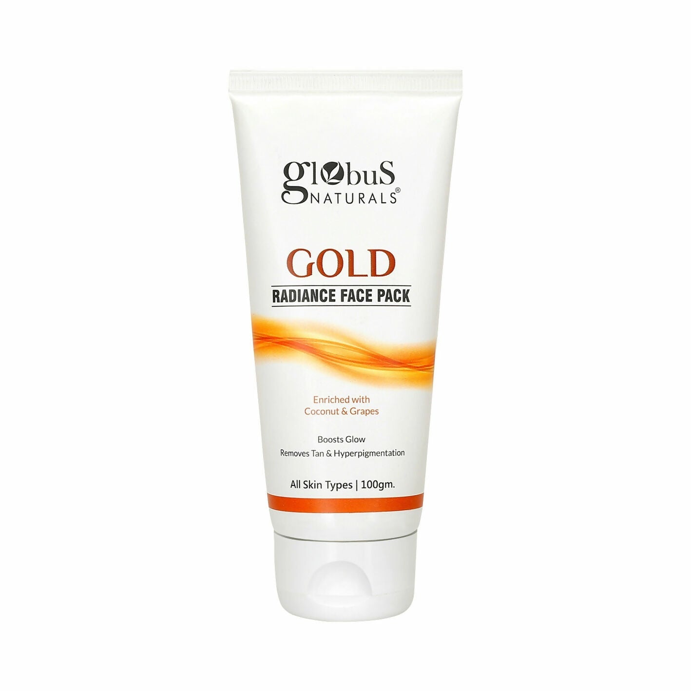 Globus Naturals Gold Radiance Anti Ageing & Brightening Face Pack | Swadesiicart