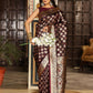 Shree Shyam Fashion Maroon Silk Saree
