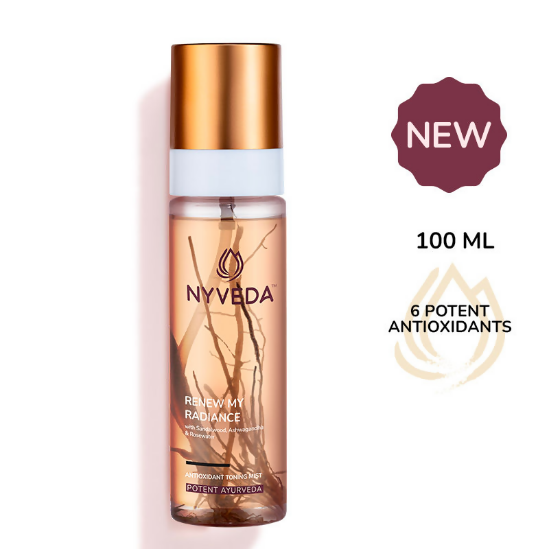 Nyveda Renew My Radiance Antioxidant Toning Mist With Rose Water | Swadesiicart