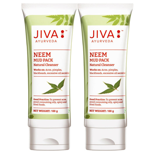 Jiva Ayurveda Neem Mud Pack - Swadesiicart
