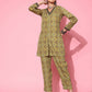 Ahalyaa Women's Traditional Wear Co-ods - Mustard