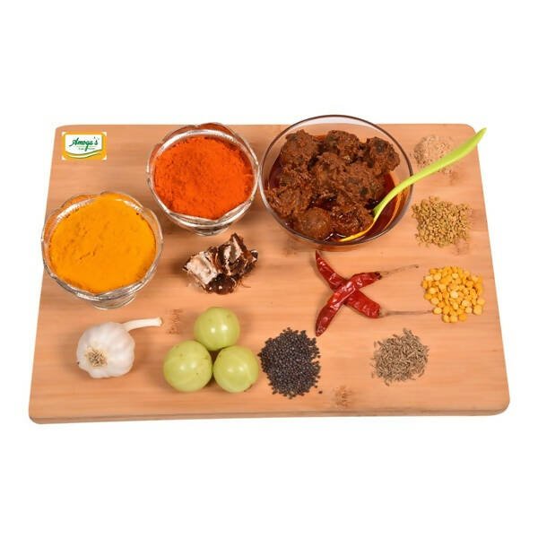 Amoga's Pickles Factory Gooseberry Pickle Andhra Style - Swadesiicart