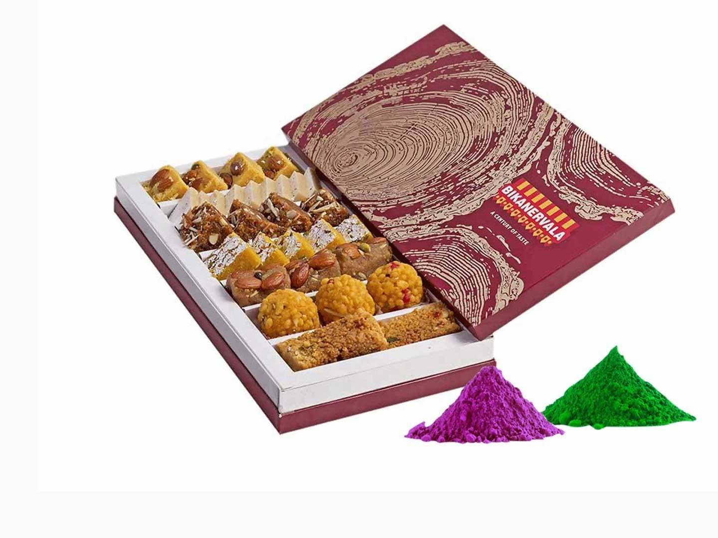 Bikanervala Mix Sweets Holi Gift | Swadesiicart