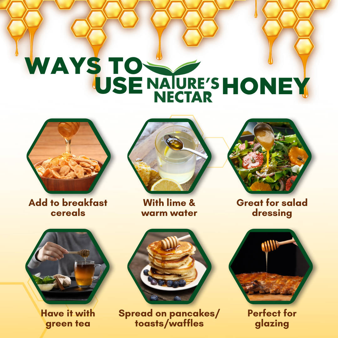 Nature's Nectar Kashmir Acacia Honey - Swadesiicart