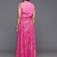 Ahalyaa Women's Traditional Wear Co-ods - Pink