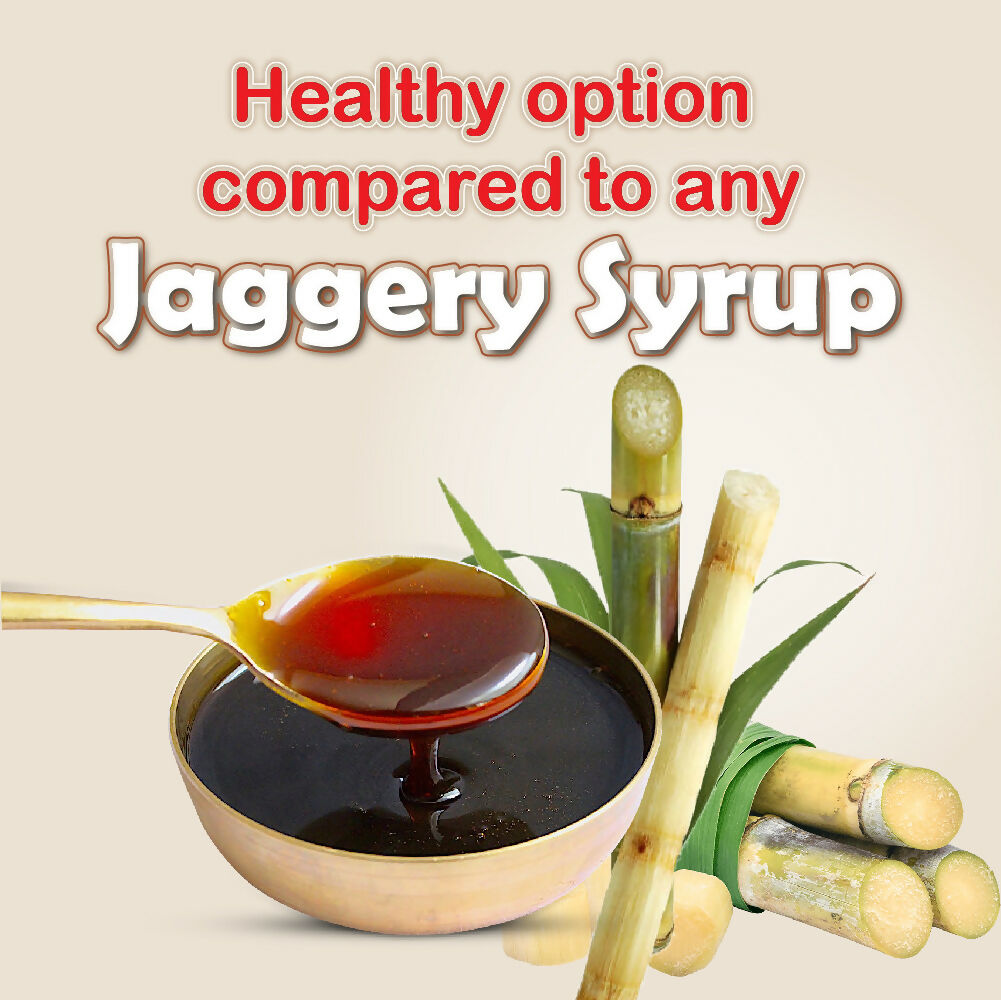Naivedyam Chemical Free Liquid Jaggery - Jar - Swadesiicart