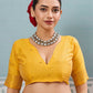Shree Shyam Fashion Yellow Silk Saree