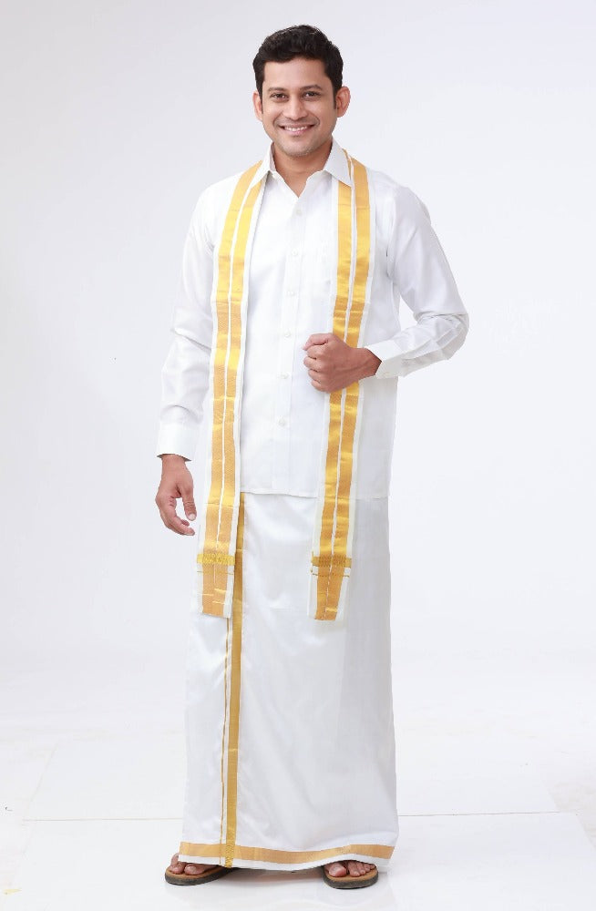 Rajavivaha Silk Dhoti | Swadesiicart