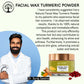 Ivory Natural Facial Wax Powder With Turmeric - Natural Facial Hair Removal Wax For Instant Skin Brightening | Swadesiicart