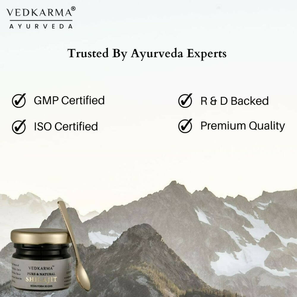 Vedkarma Pure & Natural Sj Resin Form - Swadesiicart