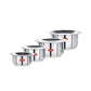 Sumeet Stainless Steel Tope/ Patila/cookware With Lids - Swadesiicart