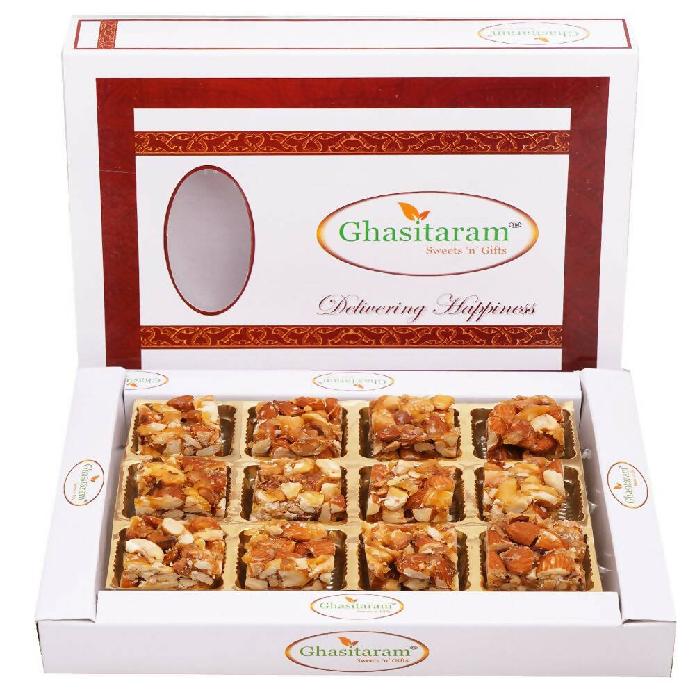 Ghasitaram Gud (Jaggery) Dry Fruit Bites With No Added Sugar | Swadesiicart