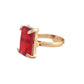 VOJ Women Gold Color stainless steel Ring - Swadesiicart